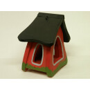 Vogelhaus Futterhaus mini rot